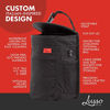 Picture of Lusso Gear Spill-Proof Car Trash Can - 2.5 Gallon Hanging Garbage Bin, Odor Blocking Technology, Removable Liner, Storage Pockets, Keeps Your Truck, Minivan & SUV Looking Sharp & Smelling Fresh