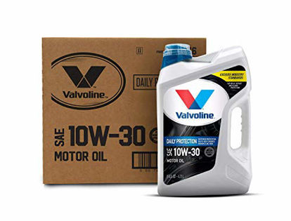 Picture of Valvoline Daily Protection SAE 10W-30 Conventional Motor Oil 5 QT, Case of 3