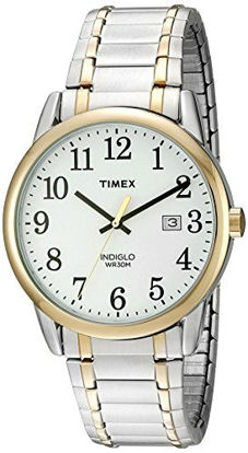 Picture of Timex Men's TW2P81400 Easy Reader Two-Tone Stainless Steel Expansion Band Watch