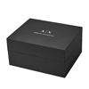 Picture of Armani Exchange Men's Hampton Stainless Steel Watch, Color: Black/Black Set (Model: AX7101)