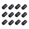 Picture of Viaky 12 Pack RFI EMI Noise Suppressor Cable Clip, Clip-on Ferrite Ring Core Noise Filter for 5mm Dia Cable(Black)