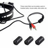 Picture of Viaky 12 Pack RFI EMI Noise Suppressor Cable Clip, Clip-on Ferrite Ring Core Noise Filter for 5mm Dia Cable(Black)