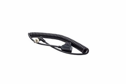 Picture of D-Tap to DC Locked Connector Barrel Coiled Cable