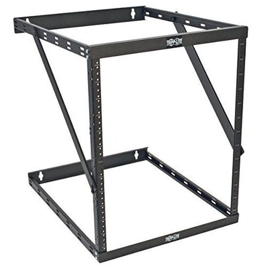 Picture of Tripp Lite 8U/12U/22U Expandable Wall-Mount 2-Post Open Frame Rack, Adjustable Network Equipment Rack, UPS Depth, 23.5" Deep (SRWO8U22DP)
