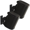 Picture of Sanus Adjustable Sonos Wall Mount for Sonos One, Play:1, Play:3 - Tool Free Tilt & Swivel Adjustments for Best Audio - Pair (Black)