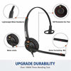 Picture of Arama Phone Headset RJ9 with Noise Cancelling Mic Compatible with Polycom VVX311 VVX410 VVX411 VVX500 Mitel 5320e Avaya 1408 1416 5410 ShoreTel 230 420 480 NEC Landline Phones (A800S)