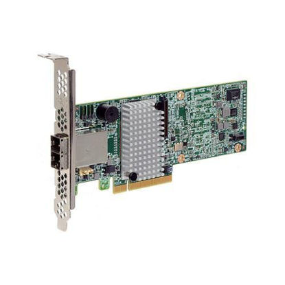 Picture of LSI MegaRAID SAS 9380-8e / 12Gb/s SAS - PCI Express 3.0 x8 - Plug-in Card - RAID Supported - 0, 1, 5, 6, 10, 50, 60 RAID Level - 8 SAS Port(s) / LSI00438 /
