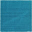 Picture of Unique Loom Solo Solid Shag Collection Modern Plush Turquoise Square Rug (8' 2 x 8' 2)