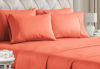Picture of California King Size Sheet Set - 6 Piece Set - Hotel Luxury Bed Sheets - Extra Soft - Deep Pockets - Easy Fit - Breathable & Cooling - Wrinkle Free - Comfy - Coral Bed Sheets - Cali Kings Sheets