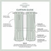 Picture of Exclusive Home Curtains Indoor/Outdoor Solid Cabana Grommet Top Curtain Panel Pair, 54x108, Dark Teal
