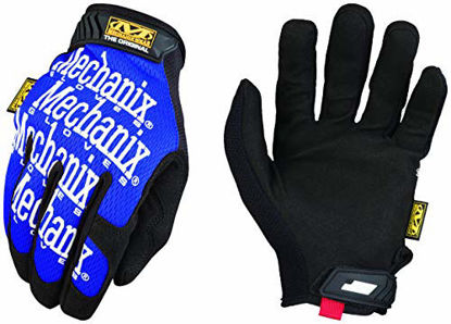Picture of Mechanix Wear MG-03-008 : The Original Work Gloves (Small, Blue)