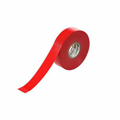 Picture of Scotch Vinyl Color Coding Electrical Tape 35, 3/4 in x 66 ft, Red