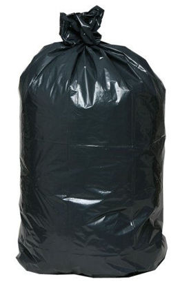 Picture of AEP 0232357 XX Heavy Duty Can Liner, 45 Gallon, 1.4 ml, Black (Pack of 100)