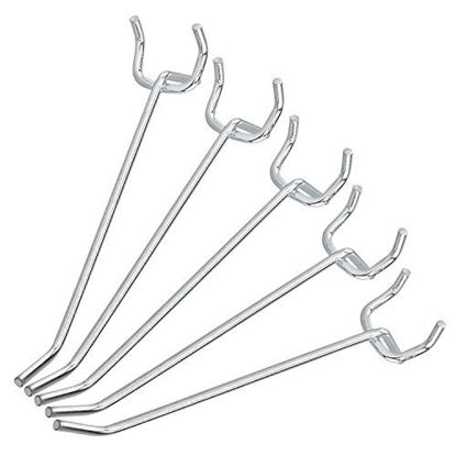 Picture of Neiko 53100A 4-Inch Pegboard Hooks and Organizer Assortment | 50-Piece Value Pack