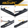 Picture of ABLEWIPE Windshield Hybird Wiper 24" + 22" Front Window Wiper Blades Model 18O13B(Set of 2)