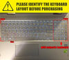 Picture of Keyboard ProtectorSkin Cover Compatible HP Pavilion 15.6" 2018 New Series,HP Pavilion x360 15-BR075NR,HP Pavilion 15-BS 15-BW 15-CC 15-CB 15-CD,HP ENVY x360 15M-BP 15M-BQ,17.3"HP ENVY 17M 17-BS(Clear)