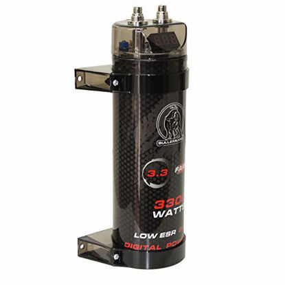 Picture of Bullz Audio 3300W 20VDC BCAP3.3 Car Digital Power 3.3 Farad Capacitor Cap