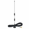 Picture of Bingfu Dual Band VHF UHF 136-174MHz 400-470MHz Ham Radio Antenna Handheld Two Way Radio Magnetic Base SMA Male Antenna for Ham Radio BaoFeng UV-3R Icom Yaesu Vertex Standard Horizon Marine VHF Radio