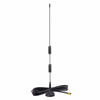 Picture of Bingfu Dual Band VHF UHF 136-174MHz 400-470MHz Ham Radio Antenna Handheld Two Way Radio Magnetic Base SMA Male Antenna for Ham Radio BaoFeng UV-3R Icom Yaesu Vertex Standard Horizon Marine VHF Radio