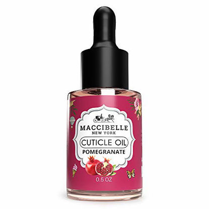 Picture of Maccibelle Cuticle Oil Pomegranate and Fig 0.5 oz Heals Dry Cracked Cuticles