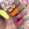 Picture of Chunky Cosmetic Glitter  Festival Rave Beauty Makeup Face Body Nail  (Rainbow Cannabis Leaf)
