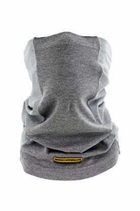Picture of BENCHMARK FR Flame Resistant Face Mask Neck Gaiter, One Size, Light Gray