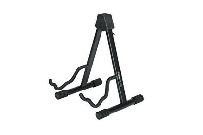 Picture of Gator Frameworks 'A' Frame Folding Guitar Stand; Holds Electric or Acoustic Guitar (GFW-GTRA-4000)