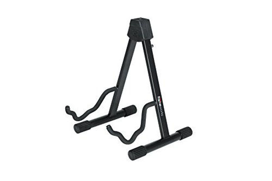 Picture of Gator Frameworks 'A' Frame Folding Guitar Stand; Holds Electric or Acoustic Guitar (GFW-GTRA-4000)