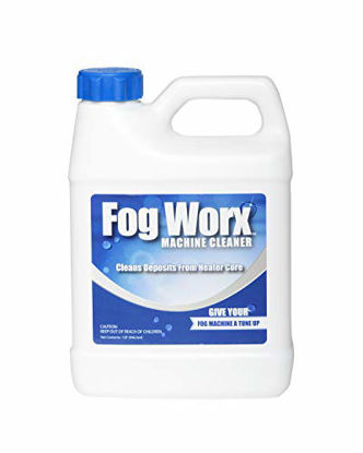 Picture of Fogworx Fog Machine Cleaner-1 Quart, Maintains Performance and Extends life of Water Based Machines