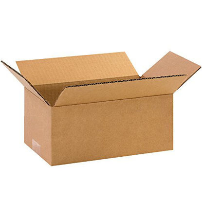Picture of Partners Brand P1164 Long Corrugated Boxes, 11"L x 6"W x 4"H, Kraft (Pack of 25)