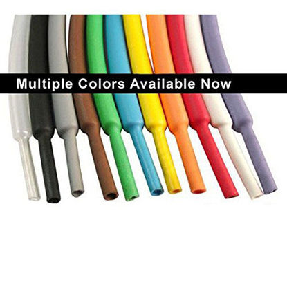 Picture of Electriduct 1.5" Heat Shrink Tubing 3:1 Ratio Shrinkable Tube Cable Sleeve - 100 Feet (Red)