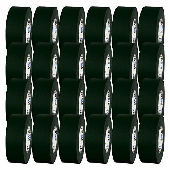 Picture of 2" Pro Gaff Gaffers Tape 55 yards length green matte. Premium Heavy-Duty Gaffers Tape trusted by professional Gaffers. Made in the USA. Holds Tight, Easy to remove. (Pack of 24)