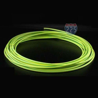Picture of 25 FT 1/8" 3mm Polyolefin Yellow Green Heat Shrink Tubing 2:1 Ratio