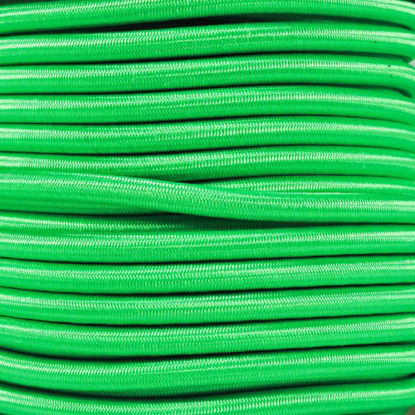 Picture of PARACORD PLANET Elastic Bungee Nylon Shock Cord 2.5mm 1/32", 1/16", 3/16", 5/16", 1/8, 3/8", 5/8", 1/4", 1/2 inch Crafting Stretch String 10 25 50 & 100 Foot Lengths Made in USA