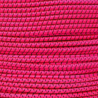 Picture of PARACORD PLANET Elastic Bungee Nylon Shock Cord 2.5mm 1/32", 1/16", 3/16", 5/16", 1/8, 3/8", 5/8", 1/4", 1/2 inch Crafting Stretch String 10 25 50 & 100 Foot Lengths Made in USA