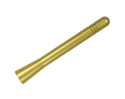 Picture of AntennaMastsRus - Made in USA - 4 Inch Gold Aluminum Antenna is Compatible with Chevrolet Silverado 1500 (2006-2021)