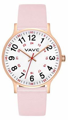 Picture of VAVC Nurse Watch for Medical Students with Second Hand.Easy to Read Children Watch for Boys Girls