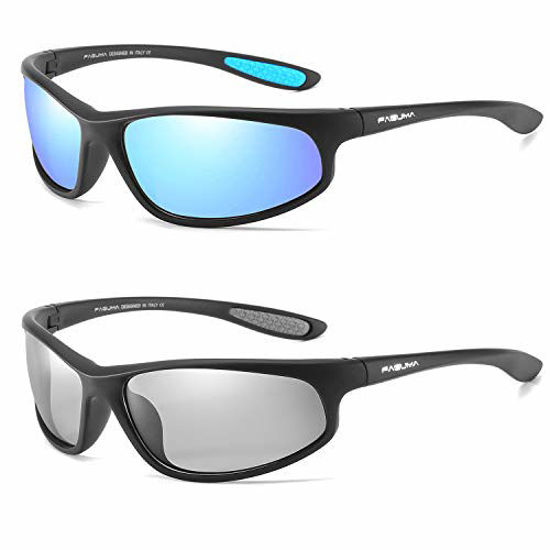 GetUSCart- FAGUMA Polarized Sports Sunglasses For Men Cycling