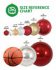 Picture of [8 Pack] Christmas by Krebs Shiny Azure Blue 3 1/4" (80mm) Shatterproof Plastic Water UV-Resistant Ball Ornaments