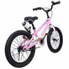 Picture of RoyalBaby Kids Bike Boys Girls Freestyle BMX Bicycle With Kickstand Gifts for Children Bikes 18 Inch Pink