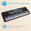 Picture of Digital Electronic Musical Keyboard - Kids Learning Keyboard 49 Keys Portable Electric Piano & Electric Keyboard Piano for Kids-Portable 49 Key Electronic Musical Karaoke Keyboard