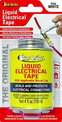Picture of Star Brite Liquid Electrical Tape - 4 Oz Can With Applicator Brush Cap