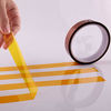 Picture of 2 Rolls 13mm X 33m 108ft Heat Vinyl Press Tape,Heat Resistant Sublimation Tape for Heat Transfer,High Temperature Tape for Electronics Masking,Soldering, Protecting Circuit Board