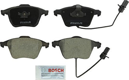 Picture of Bosch BC1111 QuietCast Premium Ceramic Disc Brake Pad Set For Audi: 2005-2009 A4, 2005-2009 A4 Quattro, 2006-2011 A6, 2005-2011 A6 Quattro, 2004-2009 S4, 2011-2013 TT Quattro; Front