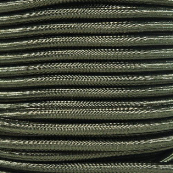 Picture of PARACORD PLANET Elastic Bungee Nylon Shock Cord 2.5mm 1/32", 1/16", 3/16", 5/16", 1/8, 3/8", 5/8", 1/4", 1/2 inch Crafting Stretch String 10 25 50 & 100 Foot Lengths Made in USA