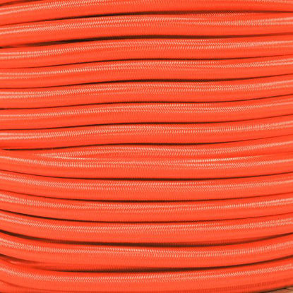 Picture of PARACORD PLANET Elastic Bungee Nylon Shock Cord 2.5mm 1/32", 1/16", 3/16", 5/16", 1/8, 3/8", 5/8", 1/4", 1/2 inch Crafting Stretch String 10 25 50 & 100 Foot Lengths Made in USA