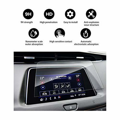 Picture of YEE PIN Navigation Screen Protective Glass Special for 2019 Cadillac XT4 CUE Infotainment Interface XT4