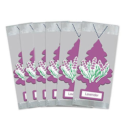 Picture of Little Trees Car Air Freshener 6-Pack (Lavender)