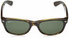 Picture of Ray-Ban Unisex-Adult RB2132 New Wayfarer Sunglasses, Havana/Brown, 55 mm