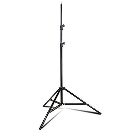 Picture of Julius Studio Lighting Stand Tripod, Max 78-inch Height, Enhanced Thicker Pole Construction Prevents Wobbling and Bending, 1/4-inch Standard Screw Thread on Top, JSAG273